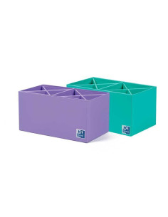 ORGANIZADOR OXFORD PORTABOLIS EN CRUZ 2X4