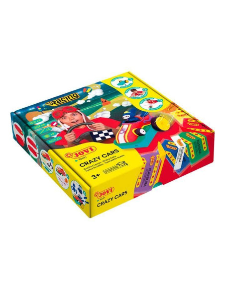 JOVI KIT DE MOLDEADO JOVITECH CRAZY CARS RACING CSURTIDOS