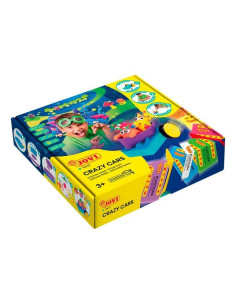 KIT PLASTILINA JOVI JOVITECH CRAZY CARS MONSTERS KIT 2