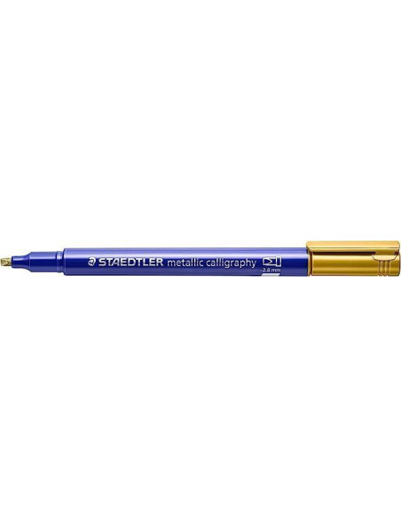 ROTULADOR FIBRA STAEDTLER METALLIC CALLIGRAPHY CALIGRAFIA SURTIDO ESTUCHE de 10