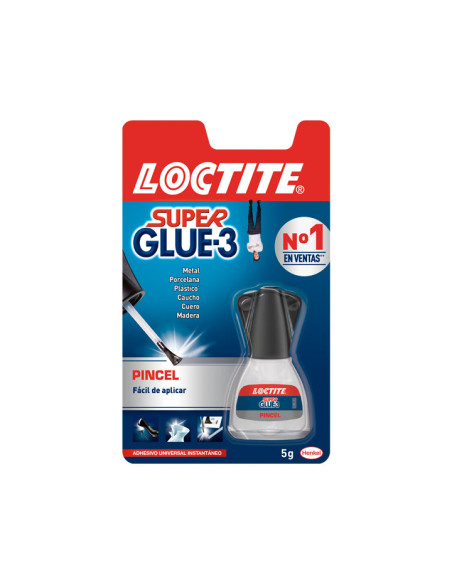 PEGAMENTO LOCTITE SUPER GLUE-3 PINCEL 5gr