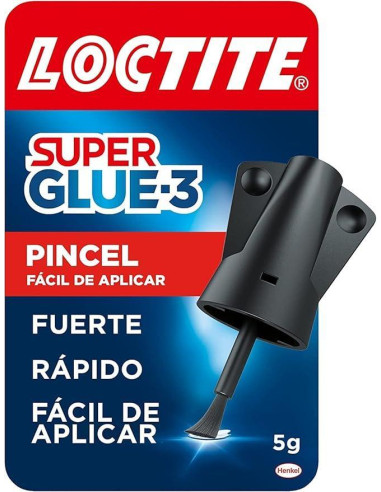 PEGAMENTO LOCTITE SUPER GLUE-3 PINCEL 5gr
