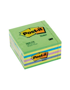 CUBO 450h NOTAS POST-IT REPOSICIONABLES 76x76mm VERDE NEÓN 2