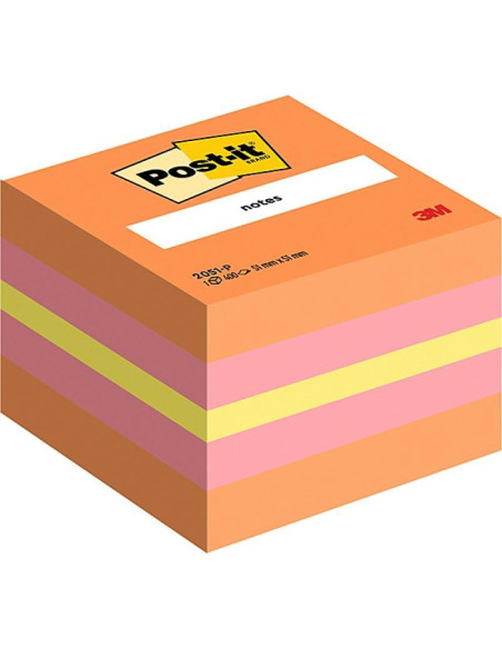 MINICUBO 400h NOTAS POST-IT REPOSICIONABLES 51x51mm