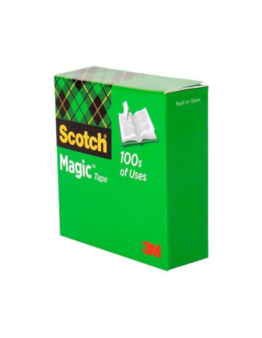 CINTA ADHESIVA INVISIBLE SCOTCH MAGIC 12 mm x 33 m