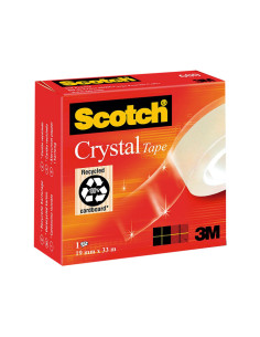 CINTA ADHESIVA SCOTCH CRYSTAL 19mm x 33m