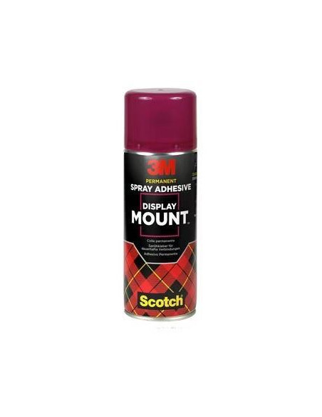 SCOTCH ADHESIVO PERMANENTE EN SPRAY DYSPLAY MOUNT PULVERIZADOR - 400 ML