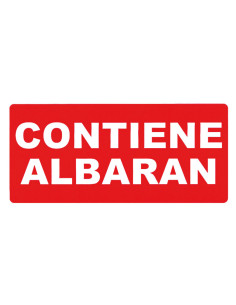 ROLLO 200 ETIQUETAS DE ENVÍO APLI CONTIENE ALBARÁN