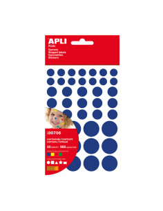 BLÍSTER 20h CON 864 GOMETS APLI FIGURAS VARIADAS