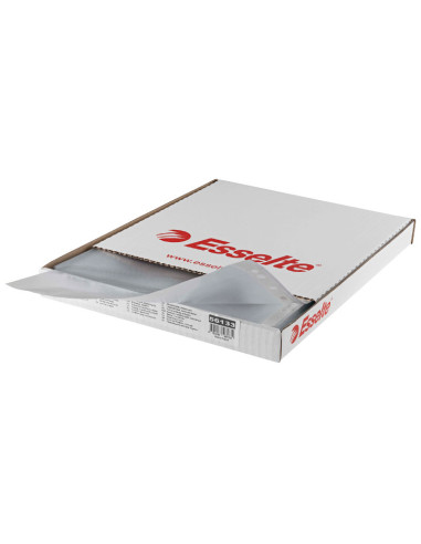 CAJA 100 FUNDAS MULTITALADRO ESSELTE 60 MICRAS A4