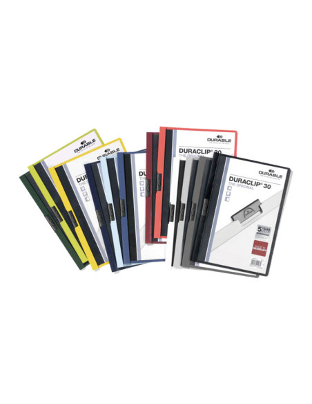 DOSSIER DURABLE CON PINZA DURACLIP 30h