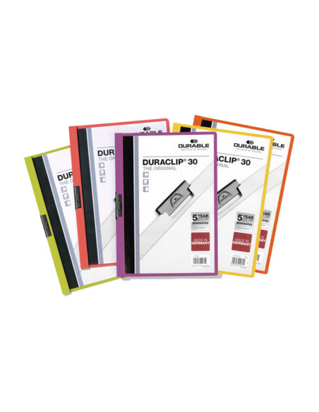 DOSSIER DURABLE CON PINZA DURACLIP 30h