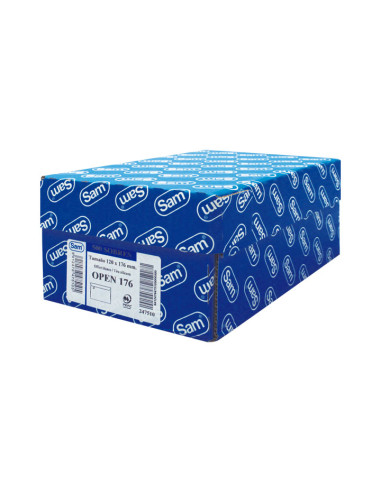 CAJA 500 SOBRES SAM OPEN176 120x176 mm