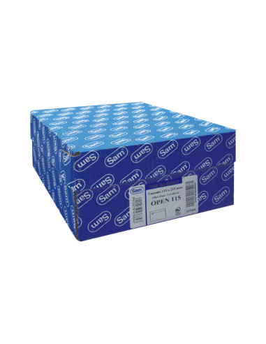 CAJA 500 SOBRES SAM OPEN 115 115x225 mm