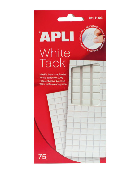 MASILLA ADHESIVA APLI WHITE TACK 75gr