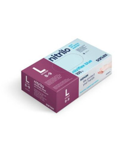 CAJA 100 GUANTES DE NITRILO TALLA L