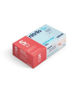 CAJA 100 GUANTES DE NITRILO TALLA P