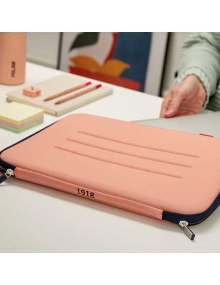MILAN FUNDA PARA ORDENADOR PORTÁTIL 14 SEMIRRÍGIDA SERIE 1918 ROSA