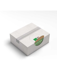 CAJA 4Kg BOLSAS CAMISETA CASSIARI 42x53cm BIOCOMPOSTABLE