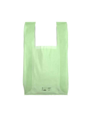 CAJA 4Kg BOLSAS CAMISETA CASSIARI 42x53cm BIOCOMPOSTABLE