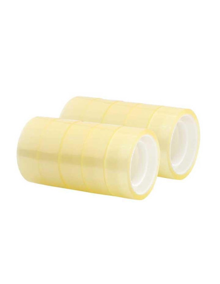 PACK 10 ROLLOS CINTA ADHESIVA A-SERIES 15mm x 10m