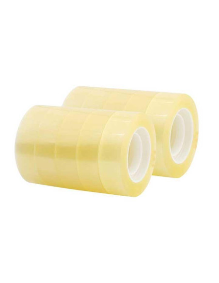 PACK 10 ROLLOS CINTA ADHESIVA A-SERIES 15mm x 33m