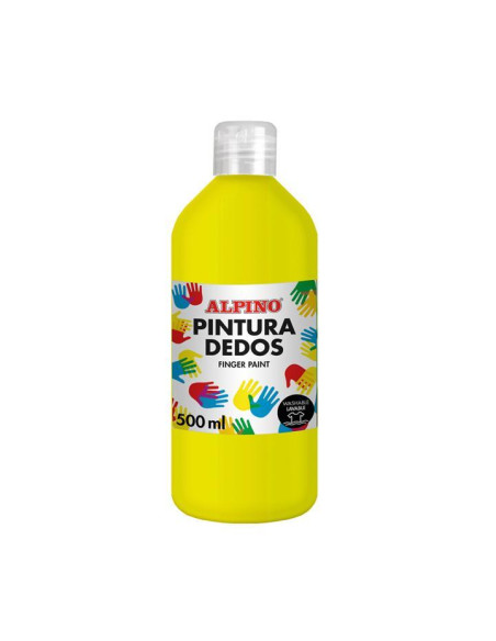 BOTELLA PINTURA DEDOS ALPINO 500ml
