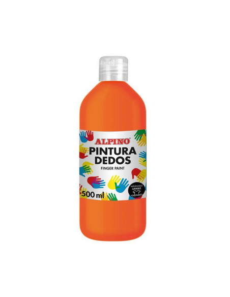 BOTELLA PINTURA DEDOS ALPINO 500ml