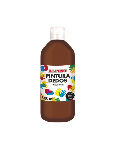BOTELLA PINTURA DEDOS ALPINO 500ml
