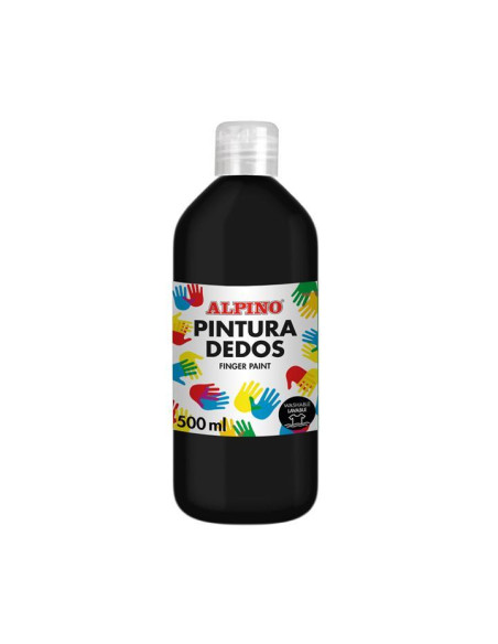 BOTELLA PINTURA DEDOS ALPINO 500ml
