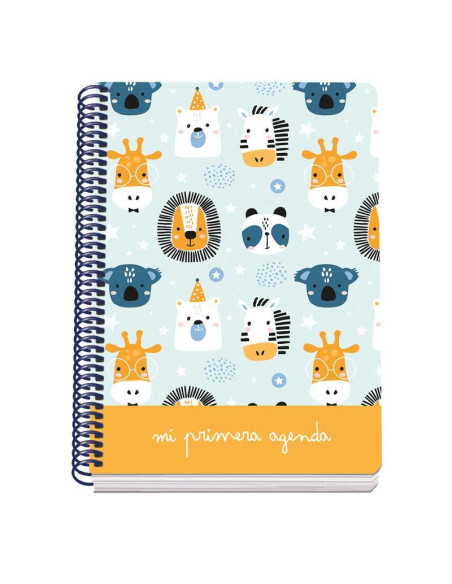 AGENDA ESCOLAR 2024-25 DOHE INFANTIL PERPETUA ESPIRAL tapa EXTRADURA A5 150x210