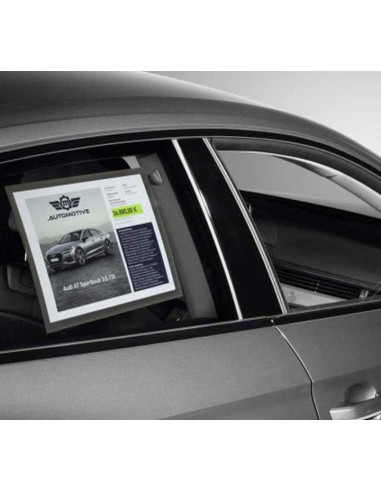 FUNDA INFORMATIVA DURABLE ELECTRICIDAD ESTÁTICA A4