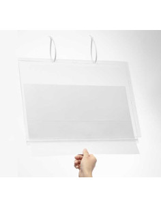 BOLSA 5 FUNDAS DURABLE IMPERMEABLES A3 CON BRIDAS 2