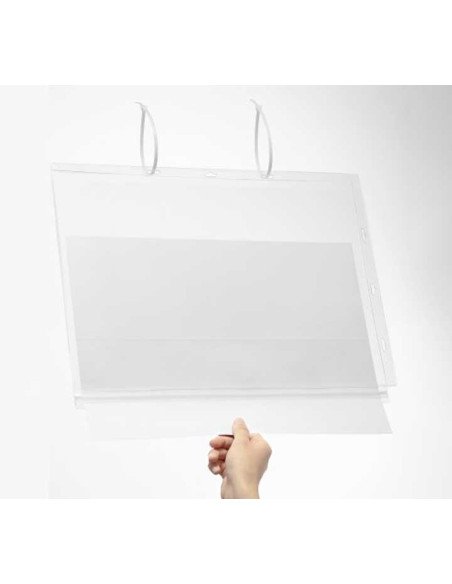 BOLSA 5 FUNDAS DURABLE IMPERMEABLES A3 CON BRIDAS