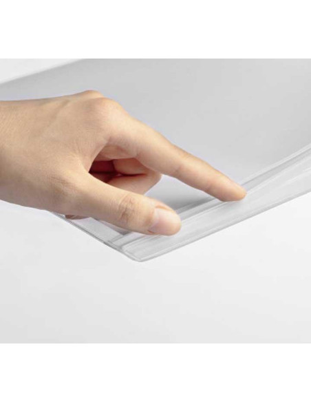 BOLSA 5 FUNDAS DURABLE IMPERMEABLES A3 CON BRIDAS