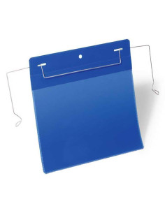 CAJA 50 FUNDAS DURABLE A5 HORIZONTAL CON ALAMBRE