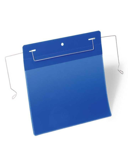 CAJA 50 FUNDAS DURABLE A5 HORIZONTAL CON ALAMBRE