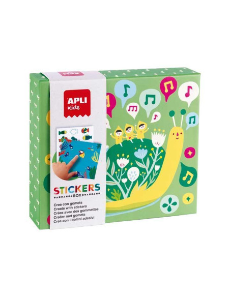 STICKERS GAME RS APLI KIDS CAJA CARTON LILLIPUT