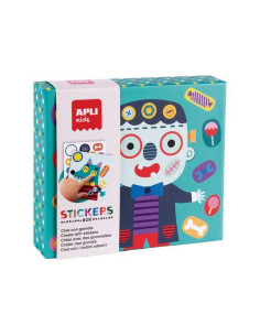 STICKERS GAME RS APLI KIDS CAJA CARTON MONSTRUOS