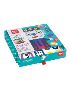 STICKERS GAME RS APLI KIDS CAJA CARTON MONSTRUOS 2