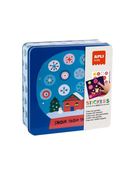 JUEGO DE GOMETS APLI KIDS NAVIDAD