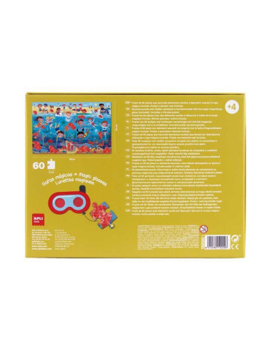 PUZZLE APLI KIDS SECRET PLAYA