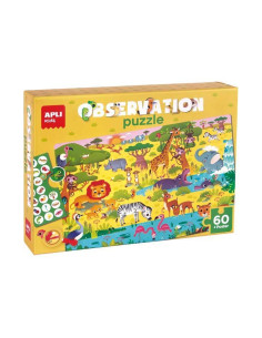 PUZZLE APLI KIDS OBSERVACIÓN JUNGLA