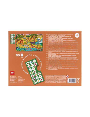 PUZZLE APLI KIDS OBSERVACIÓN JUNGLA