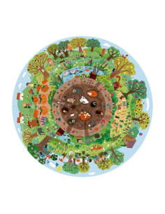 PUZZLE APLI KIDS CIRCULAR BIOSFERA 2