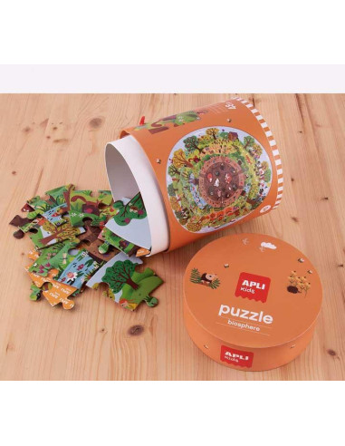 PUZZLE APLI KIDS CIRCULAR BIOSFERA