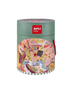 PUZZLE APLI KIDS CIRCULAR MONUMENTOS