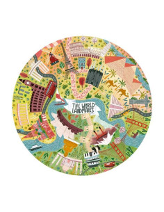 PUZZLE APLI KIDS CIRCULAR MONUMENTOS 2