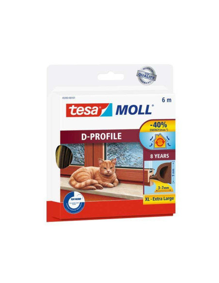 BURLETE TESA TESAMOLL® D-PROFILE 6m