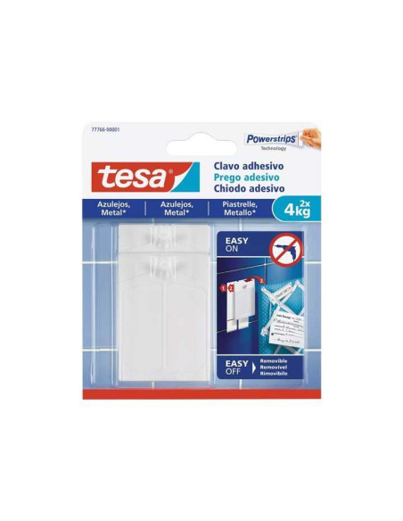 BLÍSTER 2 CLAVOS TESA PARA AZULEJOS 4kg
